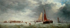 Plage de Scheveningen - Alfred Herbert