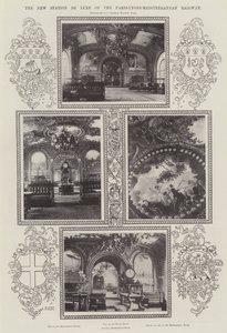 La Nouvelle Gare De Luxe du Chemin de Fer Paris-Lyon-Méditerranée - Alfred Hugh Fisher