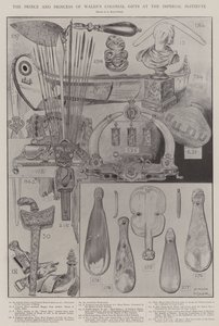 Les cadeaux coloniaux du prince et de la princesse de Galles à l