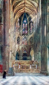Abbaye de Westminster, Londres, 1902 - Alfred Hugh Fisher