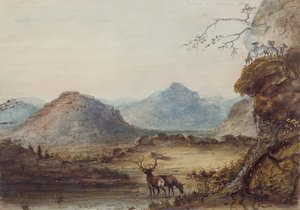 Formations rocheuses près de Sweet Water - Alfred Jacob Miller