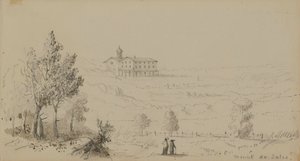Vue du mont de Sales - Alfred Jacob Miller