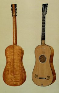 Guitare fabriquée par Antonio Stradivarius, de 