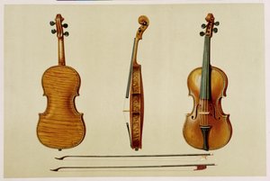 Le violon Hellier fabriqué par Antonio Stradivarius en 1679, de 