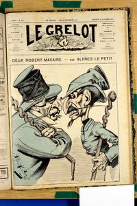 Couverture de "Le Grelot", numéro 189, Satirique en Couleurs - Alfred Le Petit