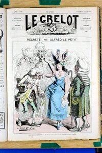 Couverture de "Le Grelot", numéro 67, Satirique en Couleurs - Alfred Le Petit