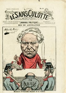 Couverture de "Le Sans-Panlotte", numéro 10, Satirique en Couleurs - Alfred Le Petit