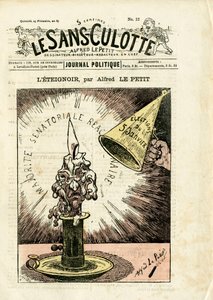Couverture de "Le Sans-Panlotte", numéro 12, Satirique en couleurs