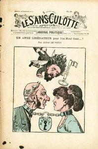 Couverture de "Le Sans-Panlotte", numéro 28, Satirique en couleurs