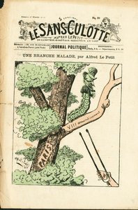 Couverture de "Le Sans-Panlotte", numéro 29, Satirique en couleurs