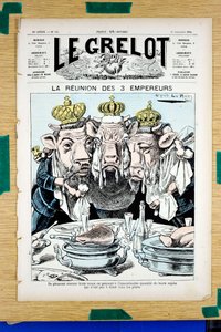 Couverture de "Le Grelot", Satirique en Couleurs - Alfred Le Petit