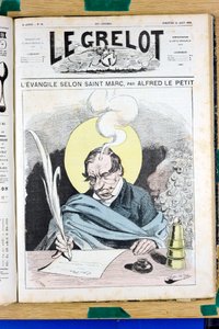 Couverture de "Le Grelot", numéro 72, Satirique en Couleurs - Alfred Le Petit