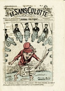 Illustration pour la couverture de Le Sans-culotte, No. 7 - Alfred Le Petit