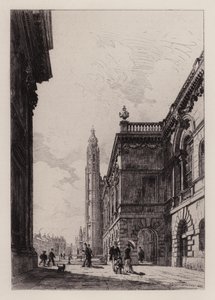 Cambridge : La Maison du Sénat et la Bibliothèque universitaire