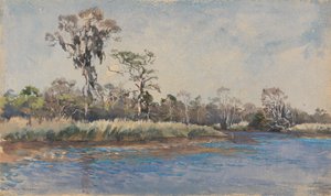 Un ruisseau à Wilmington, N.C. - Alfred Parsons