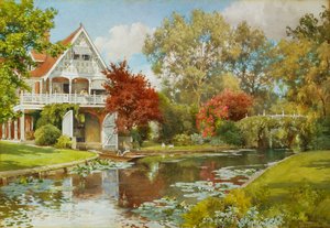 La Maison des bateaux - Alfred Parsons