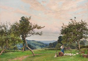 Le parc à canards - Alfred Parsons