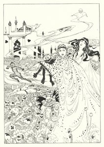 Une histoire vraie de Lucien : Quelques rêves (gravure) - Alfred Payne Garnett
