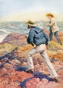 Ohé du bateau (litho couleur)