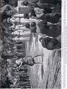 La justice rendue par les druides, illustration de 
