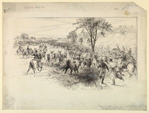 Le Raid de bétail par la cavalerie confédérée