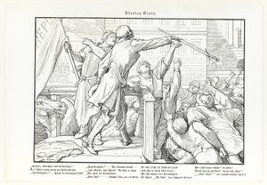 Auch ein Todtentanz, planche IV - Alfred Rethel