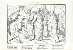 Auch ein Todtentanz, planche I
