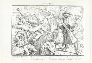Auch ein Todtentanz, planche V - Alfred Rethel