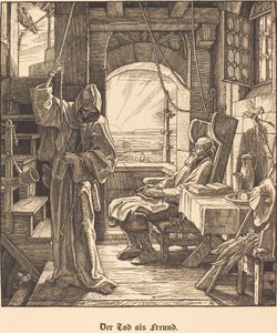 Der Tod als Freund - Alfred Rethel