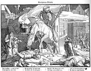 Totentanz 1848 : La mort comme héros républicain - Alfred Rethel