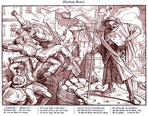 Totentanz 1848 : La mort mène les citoyens révolutionnaires