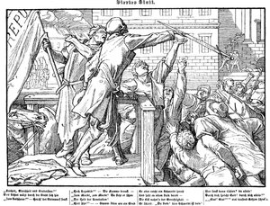 Totentanz 1848 : La Mort offre l