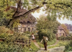 Un chemin à Houghton, Sussex - Alfred Robert Quinton