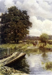 Bac de Bablock Hythe - Alfred Robert Quinton