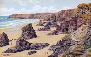 Bedruthan Steps, près de Newquay