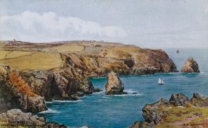 Boscastle, la côte depuis Willapark - Alfred Robert Quinton