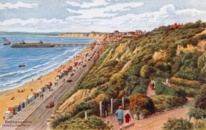 Bournemouth, depuis le chemin en zigzag - Alfred Robert Quinton