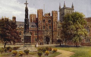 Cambridge : Porte du St John