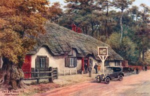 Auberge du Chat et du Violon, New Forest - Alfred Robert Quinton