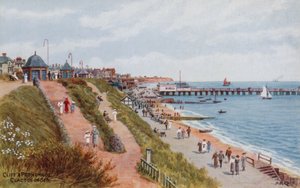 Falaise et promenade, Clacton-on-Sea - Alfred Robert Quinton