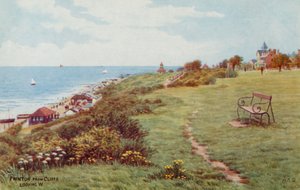 Frinton depuis les falaises, regardant vers l