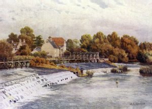 Hambledon Weir - Alfred Robert Quinton