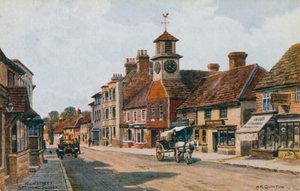 High Street, Steyning, Sussex - Alfred Robert Quinton