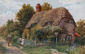 Le cottage de la petite Jane, Brading, Île de Wight - Alfred Robert Quinton