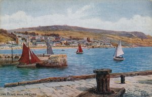 Lyme Regis depuis le Cobb