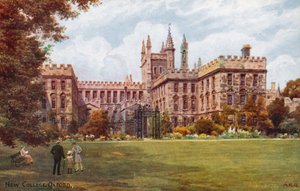 New College, Oxford - Alfred Robert Quinton