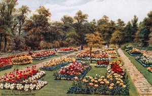 Nouveau jardin de roses, Hesketh Park, South Port - Alfred Robert Quinton