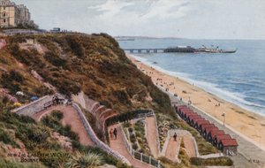 Nouveau chemin en zigzag, W Cliff, Bournemouth - Alfred Robert Quinton