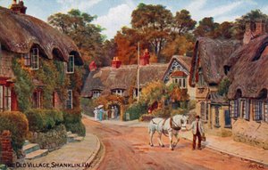 Vieux Village, Shanklin, Île de Wight - Alfred Robert Quinton