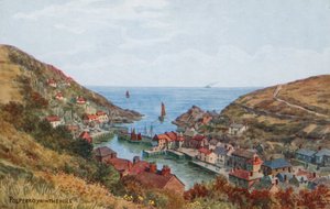 Polperro, depuis la colline